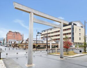 伊勢外宮参道　伊勢神泉 写真